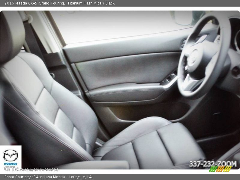 Titanium Flash Mica / Black 2016 Mazda CX-5 Grand Touring