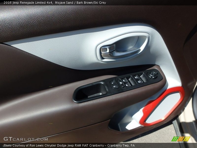 Mojave Sand / Bark Brown/Ski Grey 2016 Jeep Renegade Limited 4x4