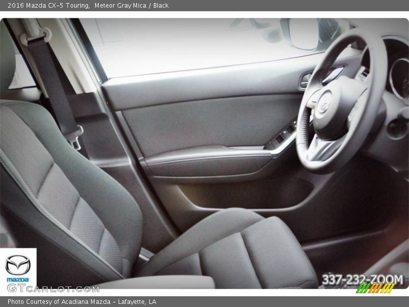 Meteor Gray Mica / Black 2016 Mazda CX-5 Touring