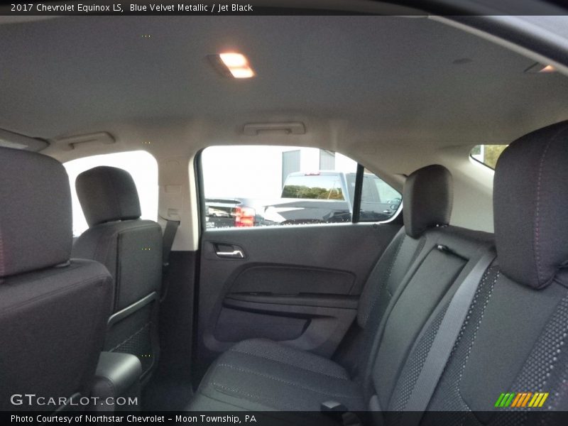 Blue Velvet Metallic / Jet Black 2017 Chevrolet Equinox LS