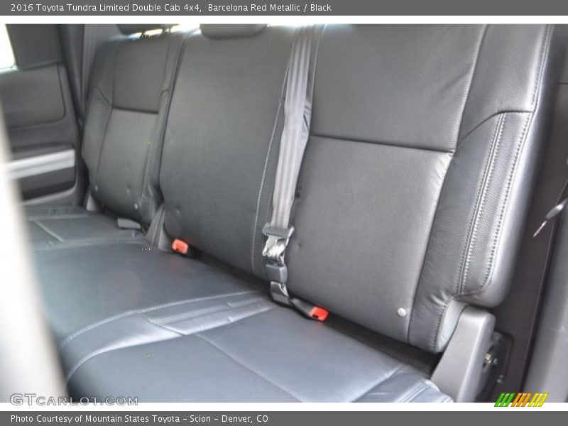 Barcelona Red Metallic / Black 2016 Toyota Tundra Limited Double Cab 4x4