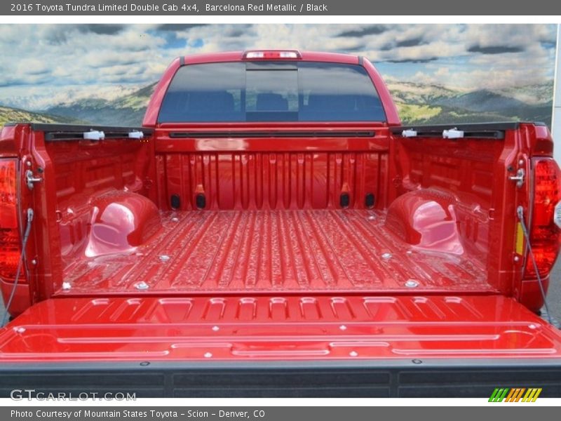 Barcelona Red Metallic / Black 2016 Toyota Tundra Limited Double Cab 4x4