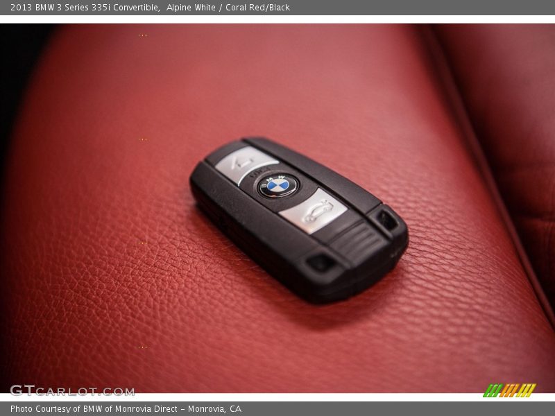 Alpine White / Coral Red/Black 2013 BMW 3 Series 335i Convertible