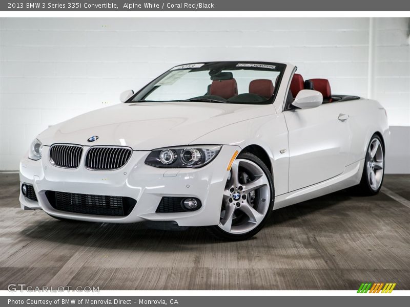 Front 3/4 View of 2013 3 Series 335i Convertible