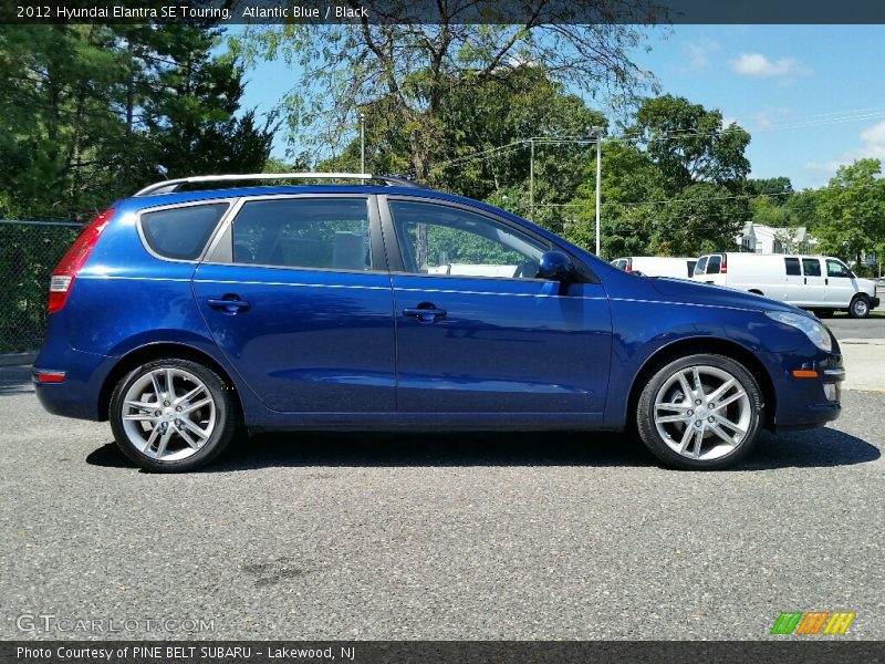 Atlantic Blue / Black 2012 Hyundai Elantra SE Touring