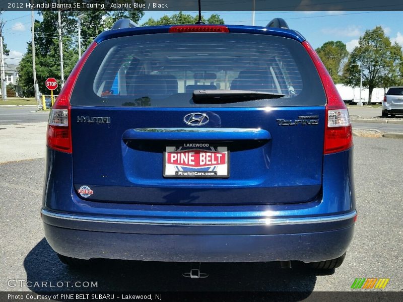 Atlantic Blue / Black 2012 Hyundai Elantra SE Touring