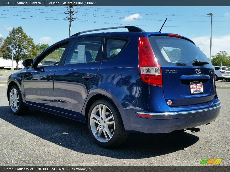 Atlantic Blue / Black 2012 Hyundai Elantra SE Touring