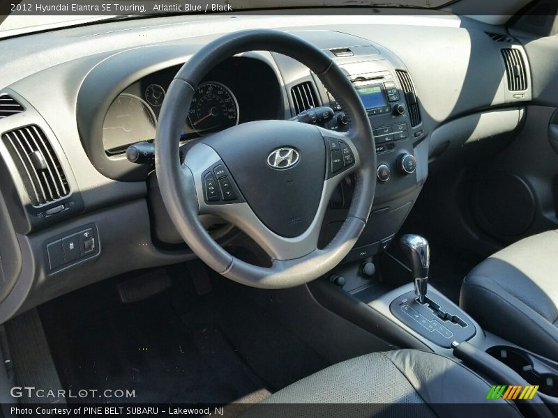 Atlantic Blue / Black 2012 Hyundai Elantra SE Touring