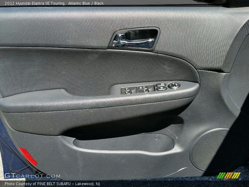 Atlantic Blue / Black 2012 Hyundai Elantra SE Touring