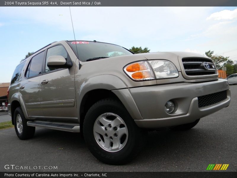 Desert Sand Mica / Oak 2004 Toyota Sequoia SR5 4x4