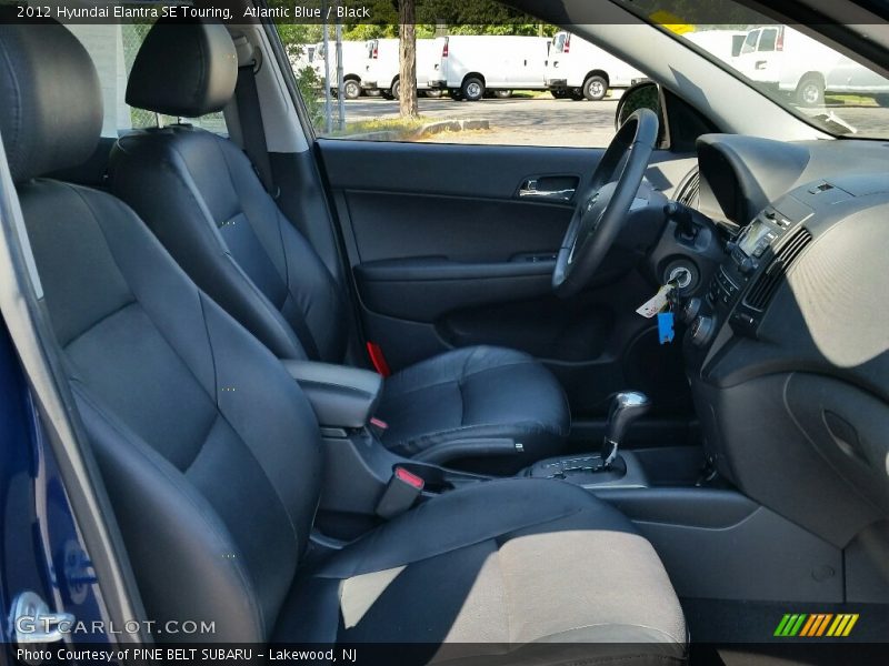 Atlantic Blue / Black 2012 Hyundai Elantra SE Touring