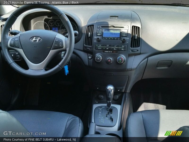 Atlantic Blue / Black 2012 Hyundai Elantra SE Touring