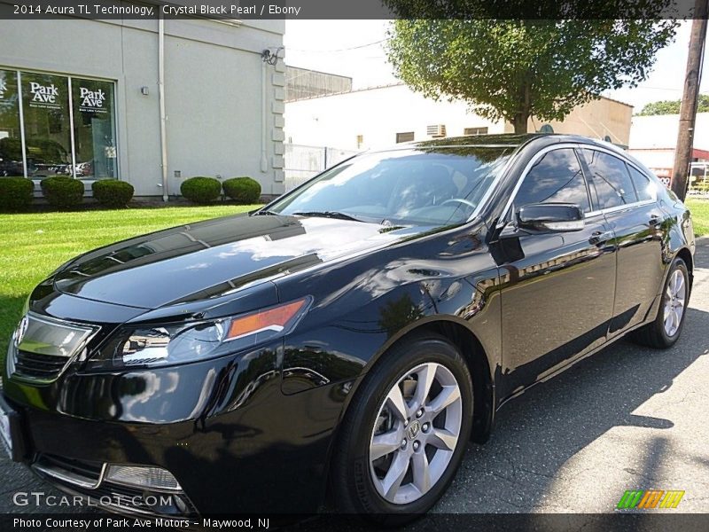 Crystal Black Pearl / Ebony 2014 Acura TL Technology
