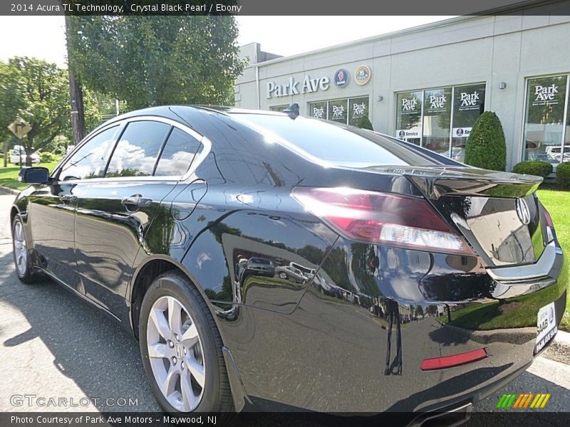 Crystal Black Pearl / Ebony 2014 Acura TL Technology