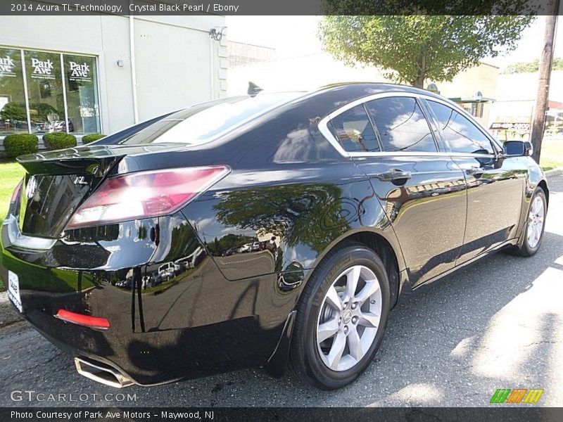 Crystal Black Pearl / Ebony 2014 Acura TL Technology
