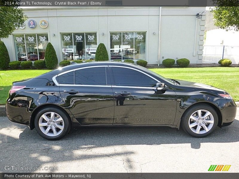 Crystal Black Pearl / Ebony 2014 Acura TL Technology