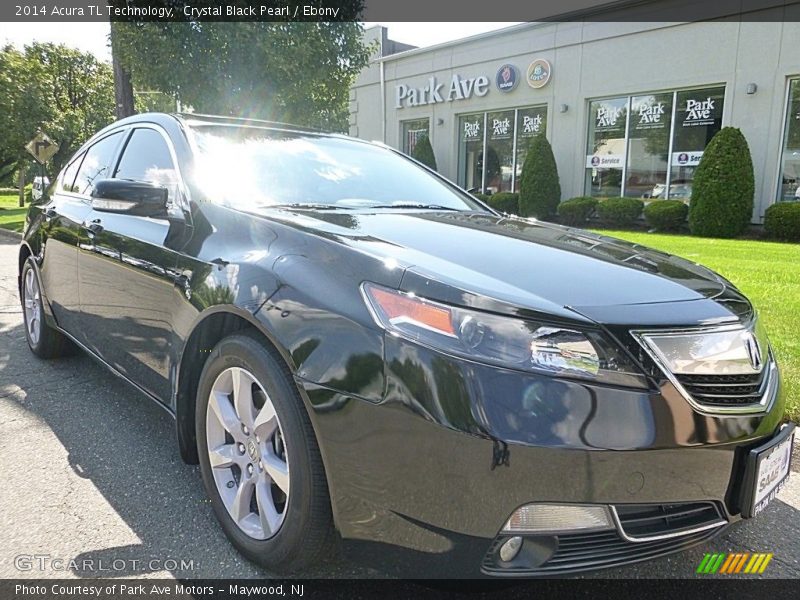 Crystal Black Pearl / Ebony 2014 Acura TL Technology