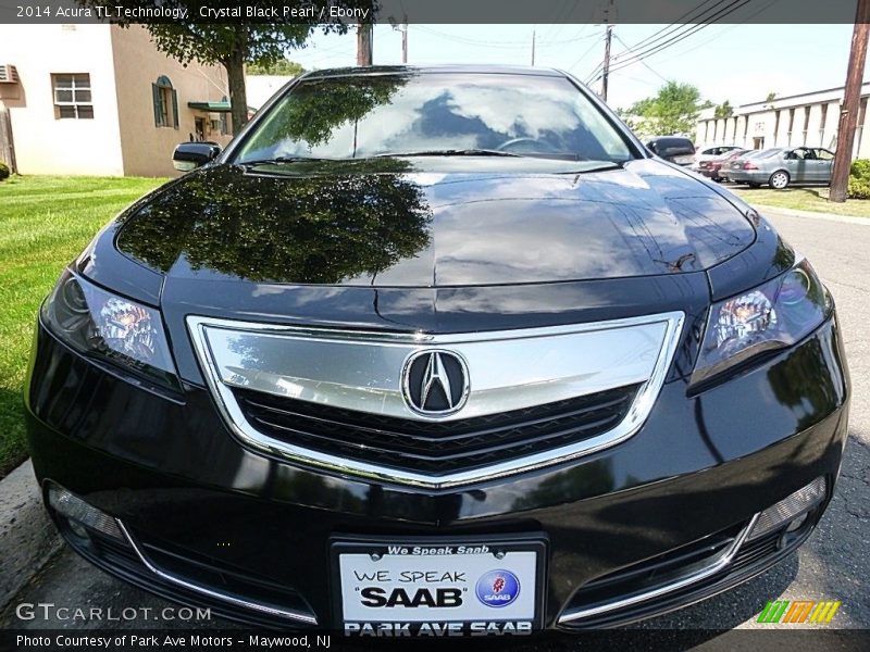 Crystal Black Pearl / Ebony 2014 Acura TL Technology
