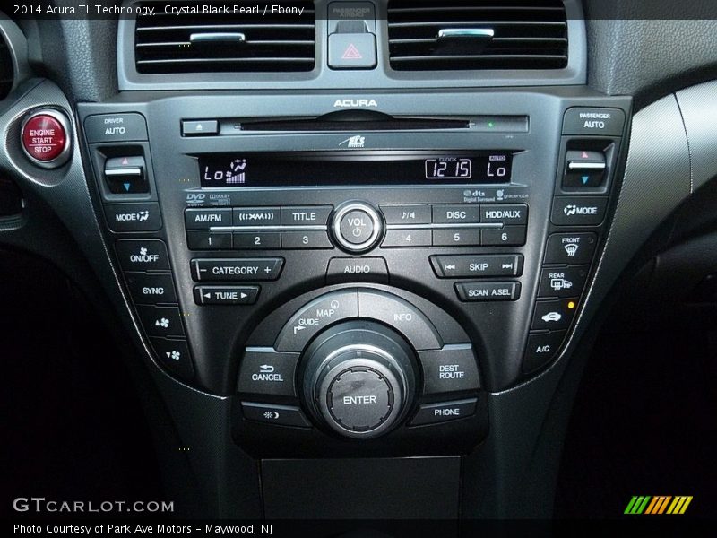 Crystal Black Pearl / Ebony 2014 Acura TL Technology