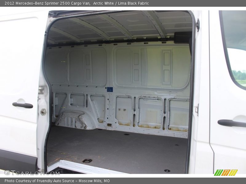 Arctic White / Lima Black Fabric 2012 Mercedes-Benz Sprinter 2500 Cargo Van