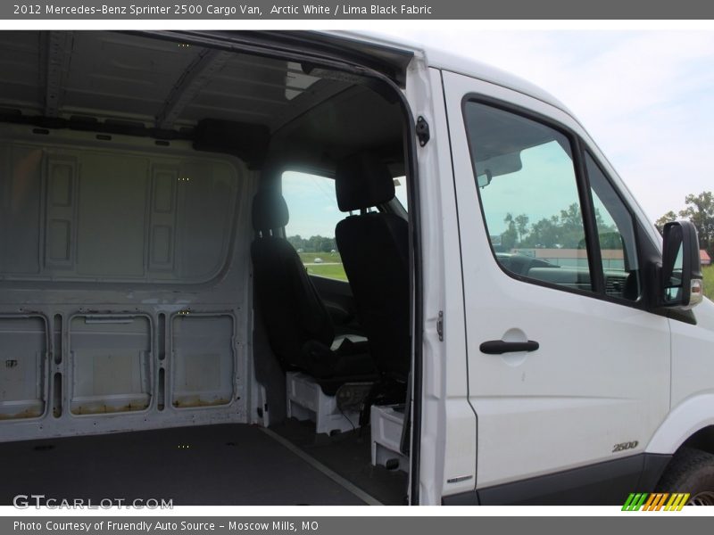 Arctic White / Lima Black Fabric 2012 Mercedes-Benz Sprinter 2500 Cargo Van