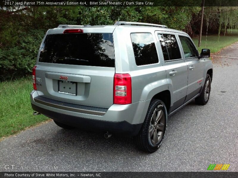 Billet Silver Metallic / Dark Slate Gray 2017 Jeep Patriot 75th Anniversary Edition 4x4