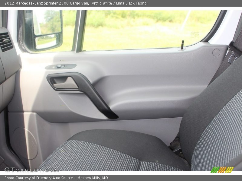 Arctic White / Lima Black Fabric 2012 Mercedes-Benz Sprinter 2500 Cargo Van