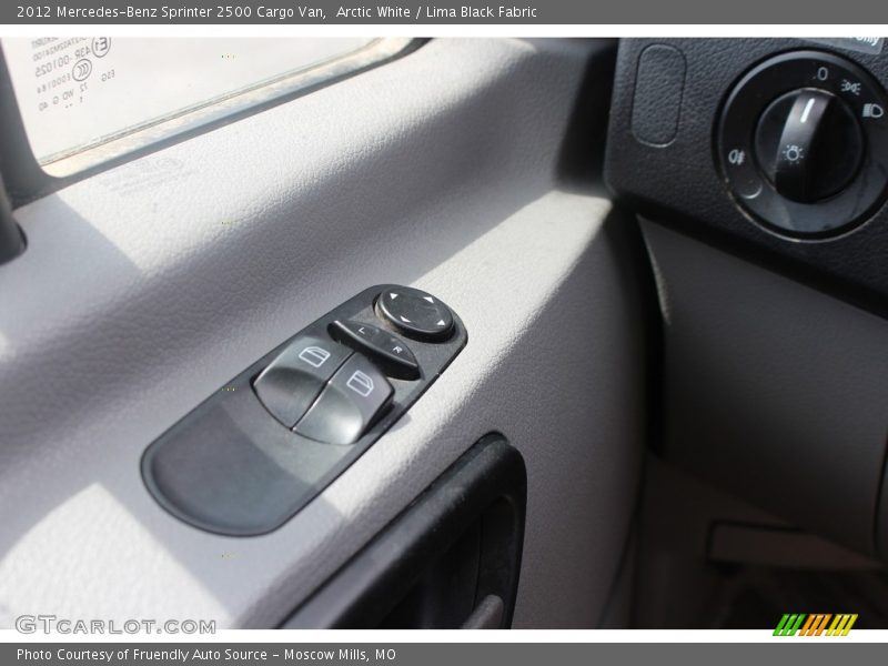 Arctic White / Lima Black Fabric 2012 Mercedes-Benz Sprinter 2500 Cargo Van