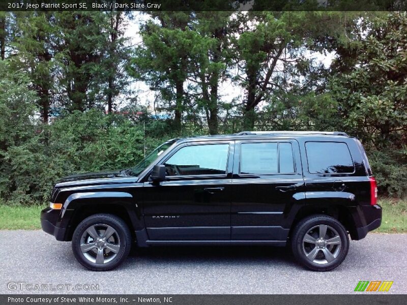 Black / Dark Slate Gray 2017 Jeep Patriot Sport SE