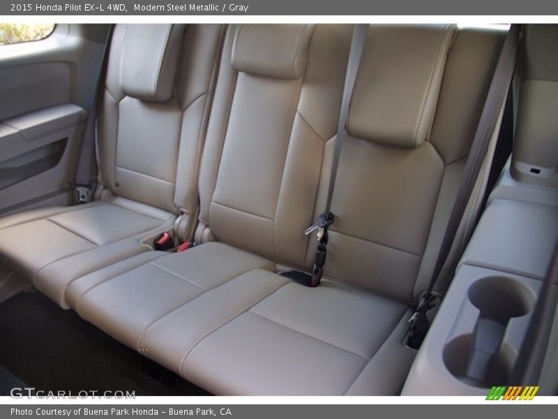 Modern Steel Metallic / Gray 2015 Honda Pilot EX-L 4WD