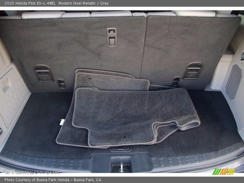 Modern Steel Metallic / Gray 2015 Honda Pilot EX-L 4WD