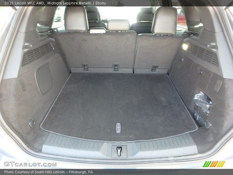 Midnight Sapphire Metallic / Ebony 2015 Lincoln MKC AWD