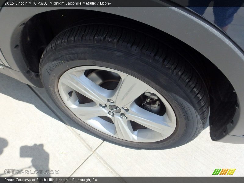 Midnight Sapphire Metallic / Ebony 2015 Lincoln MKC AWD