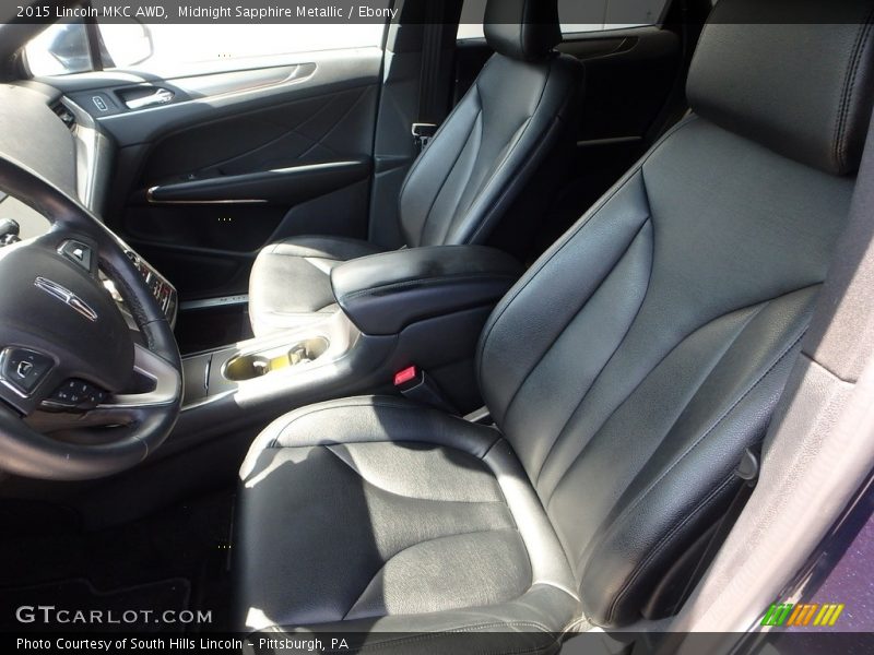 Midnight Sapphire Metallic / Ebony 2015 Lincoln MKC AWD