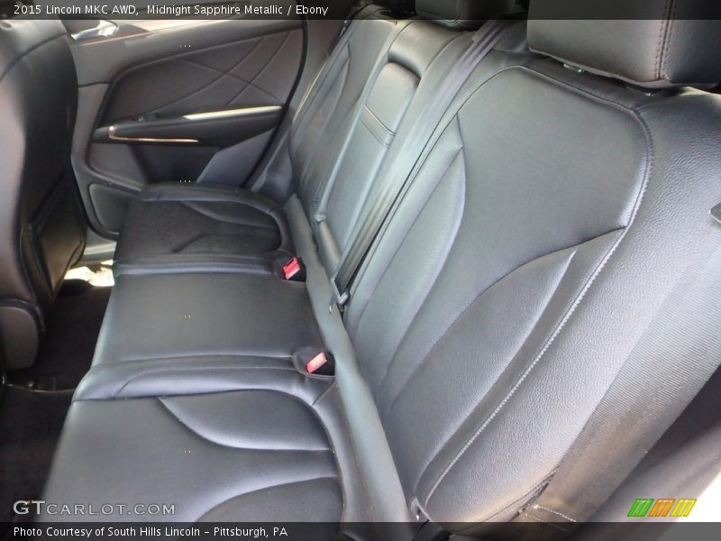 Midnight Sapphire Metallic / Ebony 2015 Lincoln MKC AWD