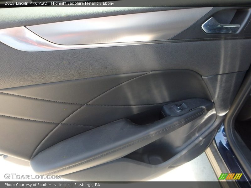 Midnight Sapphire Metallic / Ebony 2015 Lincoln MKC AWD