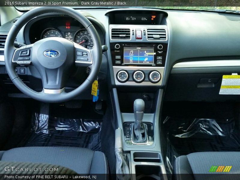 Dark Gray Metallic / Black 2016 Subaru Impreza 2.0i Sport Premium