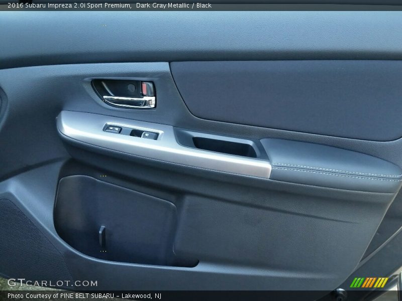 Dark Gray Metallic / Black 2016 Subaru Impreza 2.0i Sport Premium