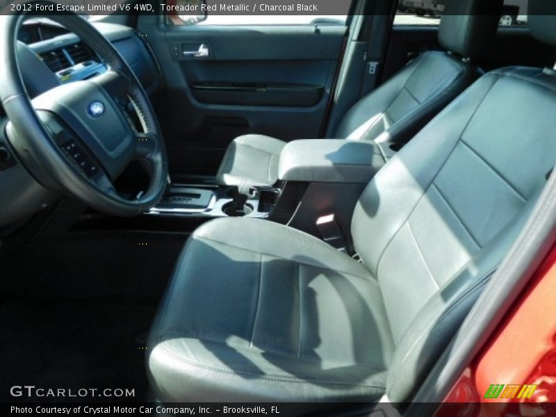 Toreador Red Metallic / Charcoal Black 2012 Ford Escape Limited V6 4WD
