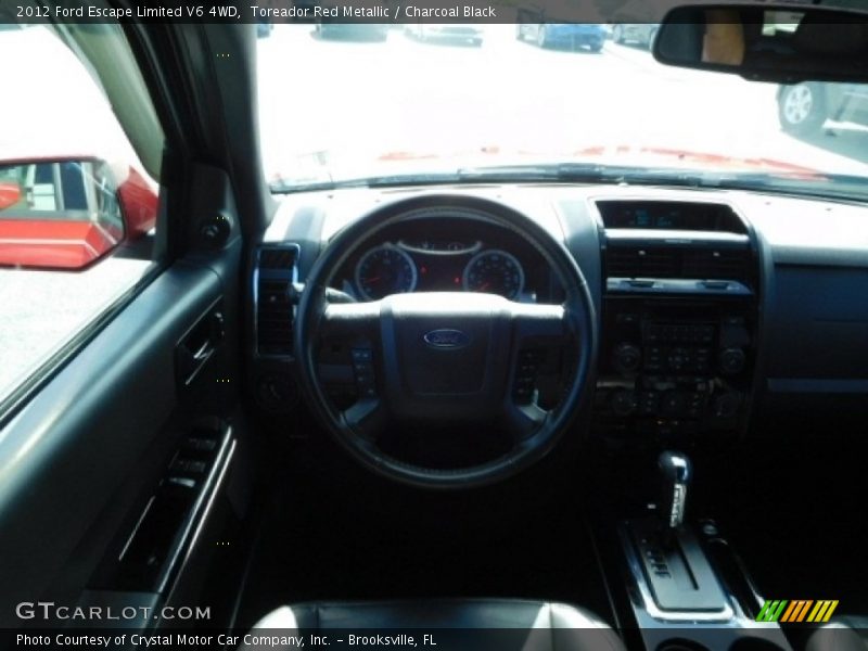 Toreador Red Metallic / Charcoal Black 2012 Ford Escape Limited V6 4WD