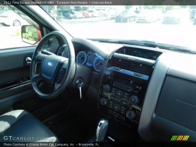 Toreador Red Metallic / Charcoal Black 2012 Ford Escape Limited V6 4WD