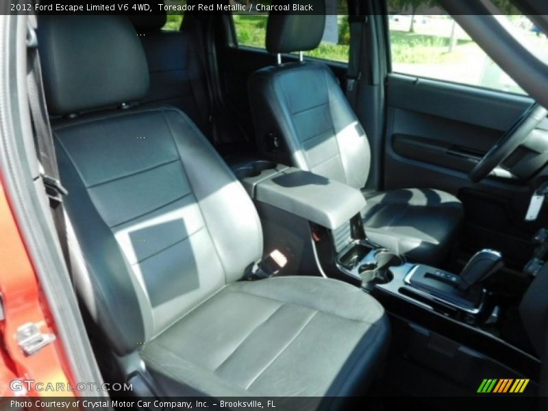 Toreador Red Metallic / Charcoal Black 2012 Ford Escape Limited V6 4WD