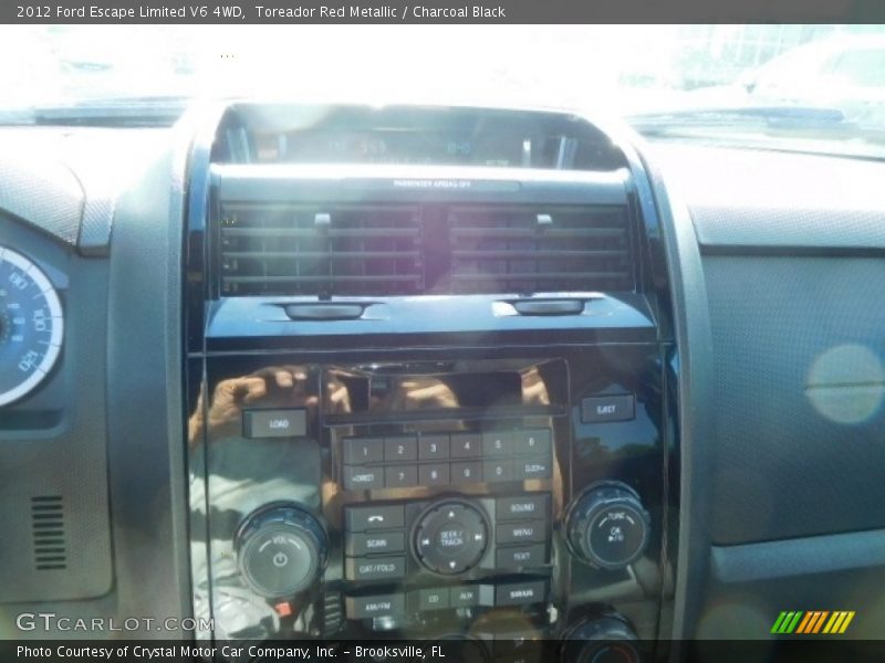 Toreador Red Metallic / Charcoal Black 2012 Ford Escape Limited V6 4WD