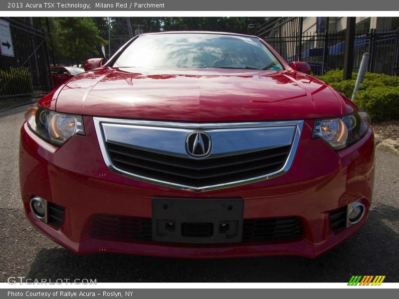 Milano Red / Parchment 2013 Acura TSX Technology