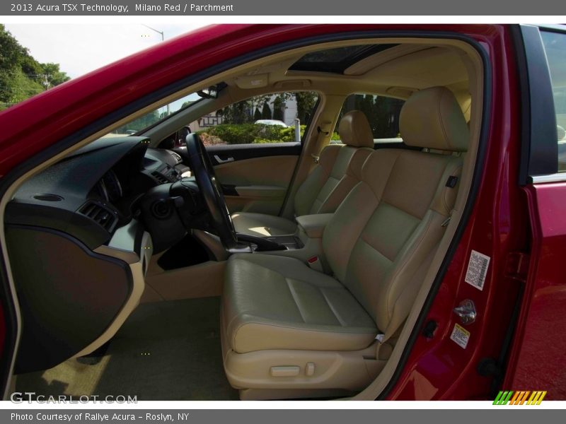 Milano Red / Parchment 2013 Acura TSX Technology