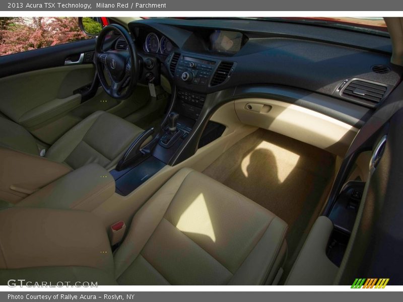 Milano Red / Parchment 2013 Acura TSX Technology