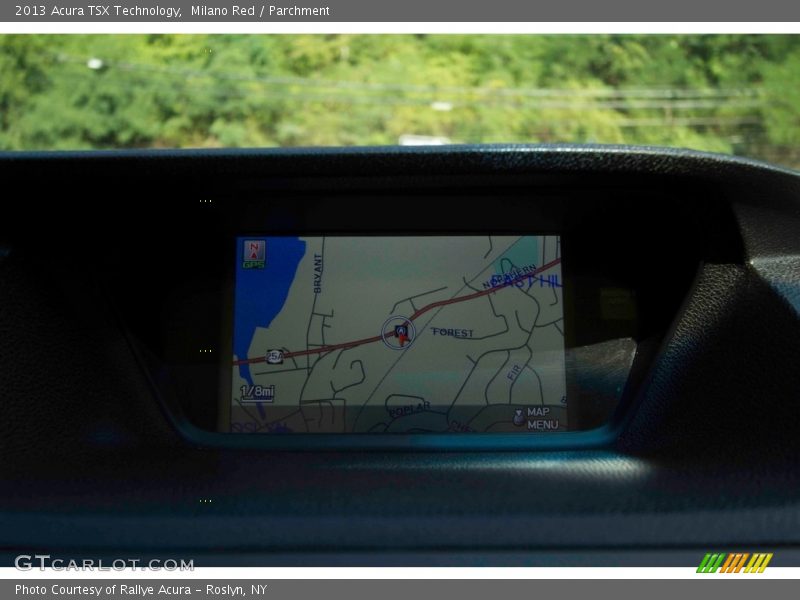Milano Red / Parchment 2013 Acura TSX Technology