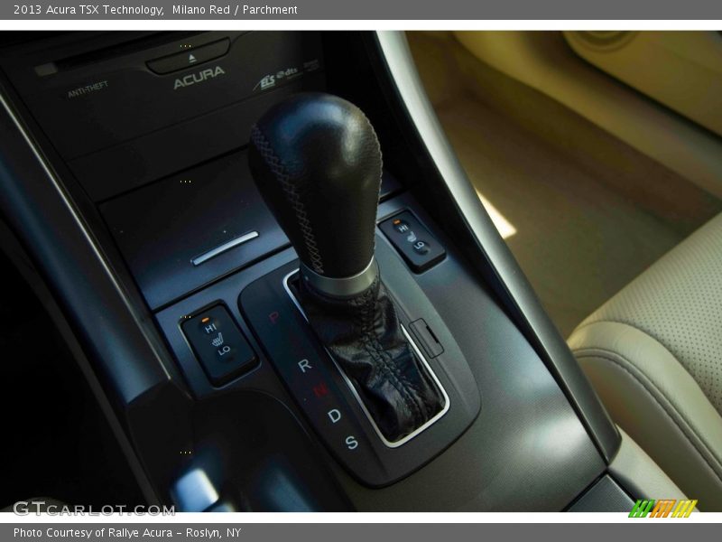 Milano Red / Parchment 2013 Acura TSX Technology