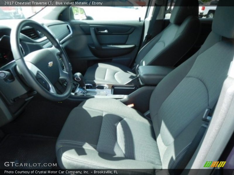 Blue Velvet Metallic / Ebony 2017 Chevrolet Traverse LT