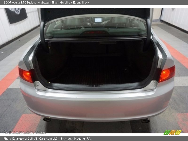 Alabaster Silver Metallic / Ebony Black 2006 Acura TSX Sedan